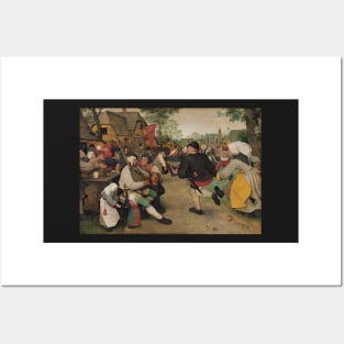 The Peasant Dance - Pieter Bruegel the Elder Posters and Art